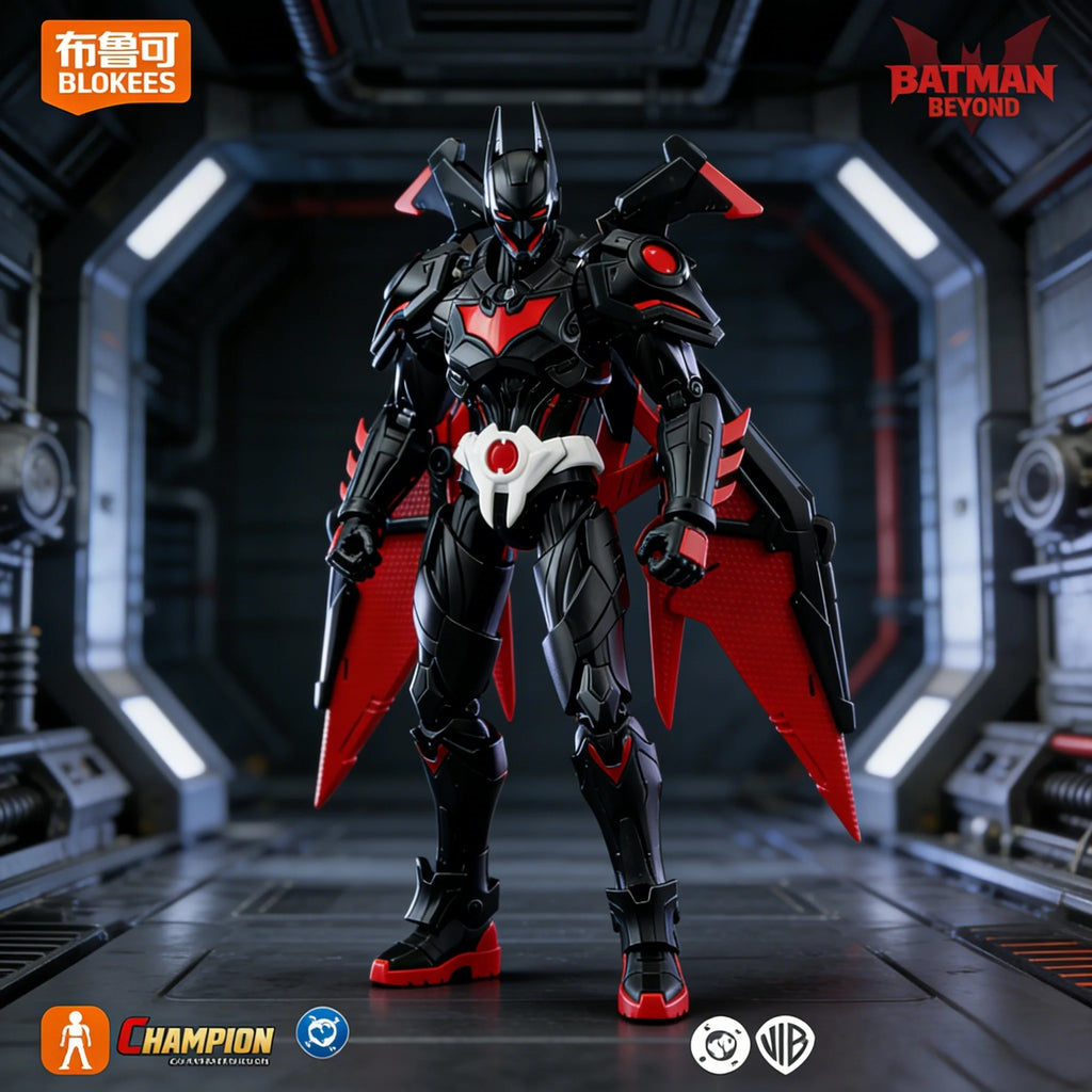 Blokees DC Batman Beyond & 2025 New Version Superman Action Figures desktop ornament Collectible Toys Christmas Gift