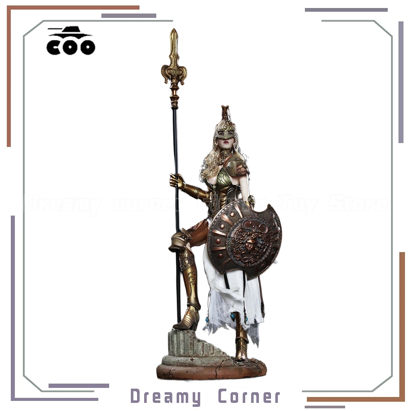【In Stock】Original COOMODEL HOMER HS001 PANTHEON ATHENA 1/6 Action Figure Model Collection