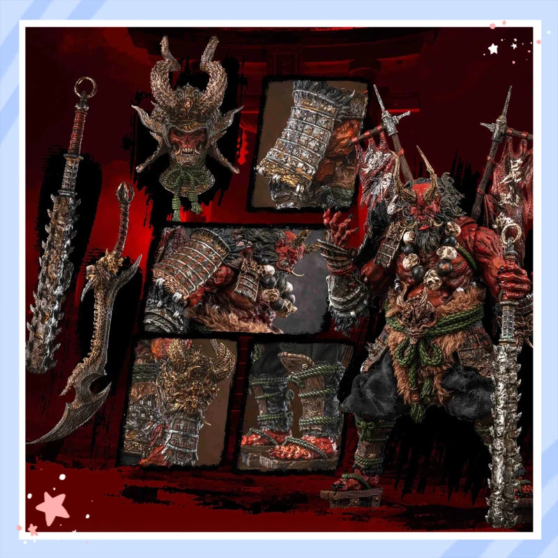 Maestro Union 1/12 Shuten Doji Articulated Action Figure Oni Samurai Collectible Model Toy For Anime Action Figure Collectors