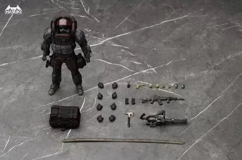 In Stock HASUKI SA02-WF 1/12 Scale Male Soldier Black Operation Limited Edition Full Set 6''Action Figure For Fans Collection