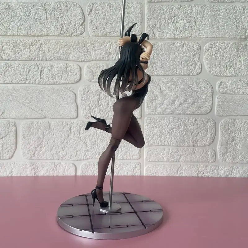 In Stock 30cm Anime Mai Sakurajima Bunny Girl Action Figure Sexy Bunny Girl Figure Adult Collection Model Doll Toys Gift