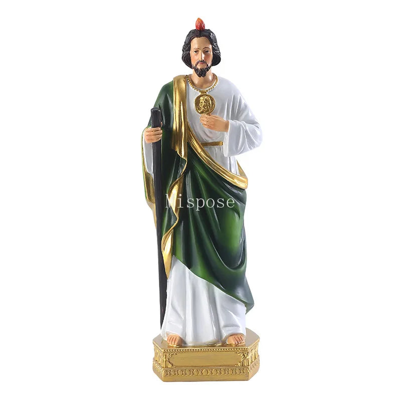 High 21.5CM Resin Classical Cane Figure Decoration Christmas Decoration Gift  Crafts