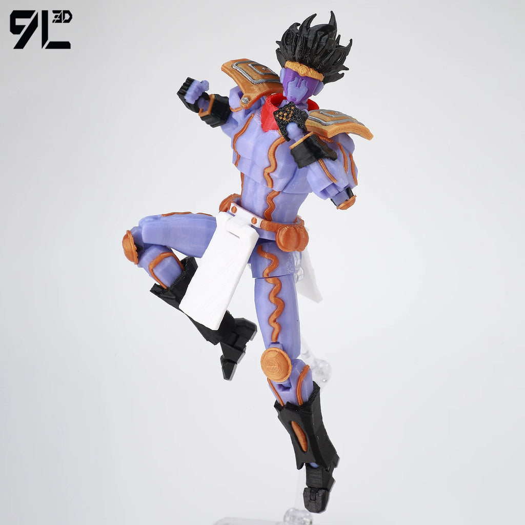 9L3D-gedruckte JoJo's Lucky 13 Dummy 13 Titan 13 T13 Mehrgelenkige Actionfiguren Sammlung Hobby Modell Ornamente Jungen Spielzeug Geschenke