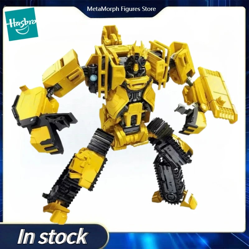 Original Hasbro Transformers Toy SS Studio Series SS41 SS-41 CONSTRUCTICON SCRAPMETAL Deluxe D-Class Anime Figure Toy Model