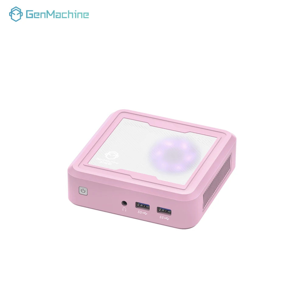 GenMachine New Mini PC AMD 3750H 16GB+256GB CPU Windows 11 Ryzen DDR4 USB WIFI 5 1000M AMD NUC Gaming Diy Gaming Computer Ordena