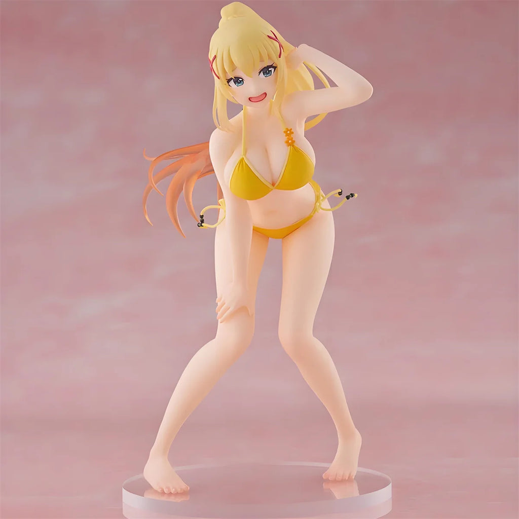 TAiTO Coreful God's Blessing On This Wonderful World Season 3 Darkness ~Swimming Wear Ver.~ PVC 18CM Action Figures Model Toy