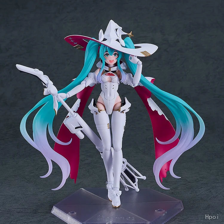 In stock GSC GSAS figma SP-171 Racing Miku 2024 Hatsune Miku Action Figures Anime Model Genuine Boxed Toy Gift