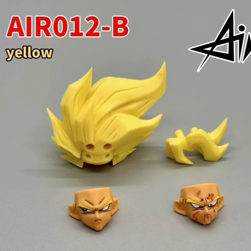In Stock Original Air 012-A SHF Dragon Ball Son Goku Headscuplt Accessories Air 012A Anime Figures Model Collectible Toys