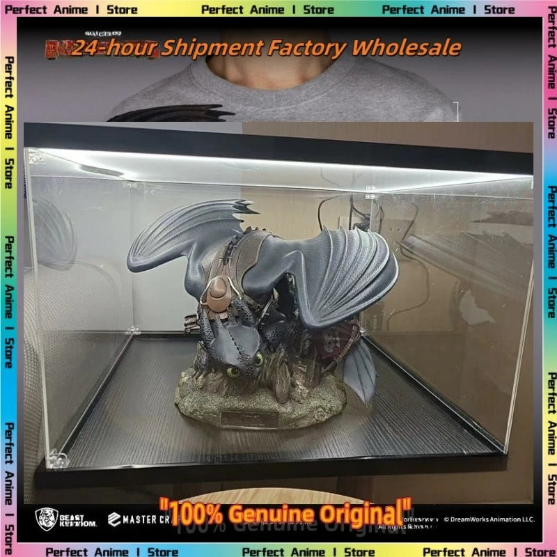 Pre-order Beast Kingdom Dragonr Night Fury Toothless Peripherals Statue Collection Ornaments Figures Trendy Gifts