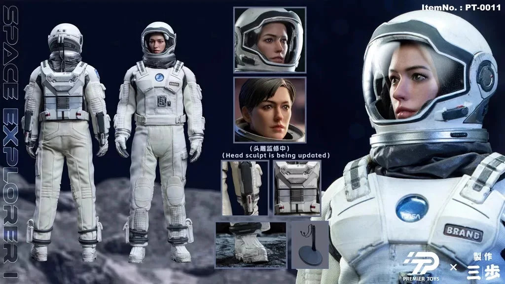 【In Stock】Original PREMIER TOYS PT0011 Space Explorer Anne Hathaway 1/6 Action Figure Model Toy Gift