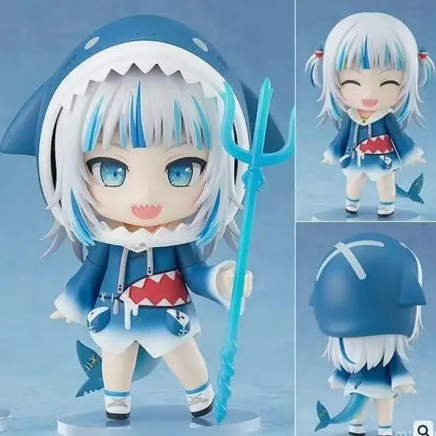 Kawaii Gsc Hololive Gawr Gura Watson Amelia Model Anime Action Figure Desktop Ornament Collection Kids Gift