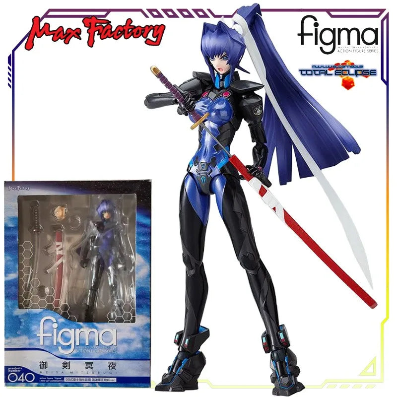 Max Factory Original Figma Muv-Luv Alternative Series Huang Wei Yi Anime Action Figure Model Toys Movable Model Gifts Fo Boys