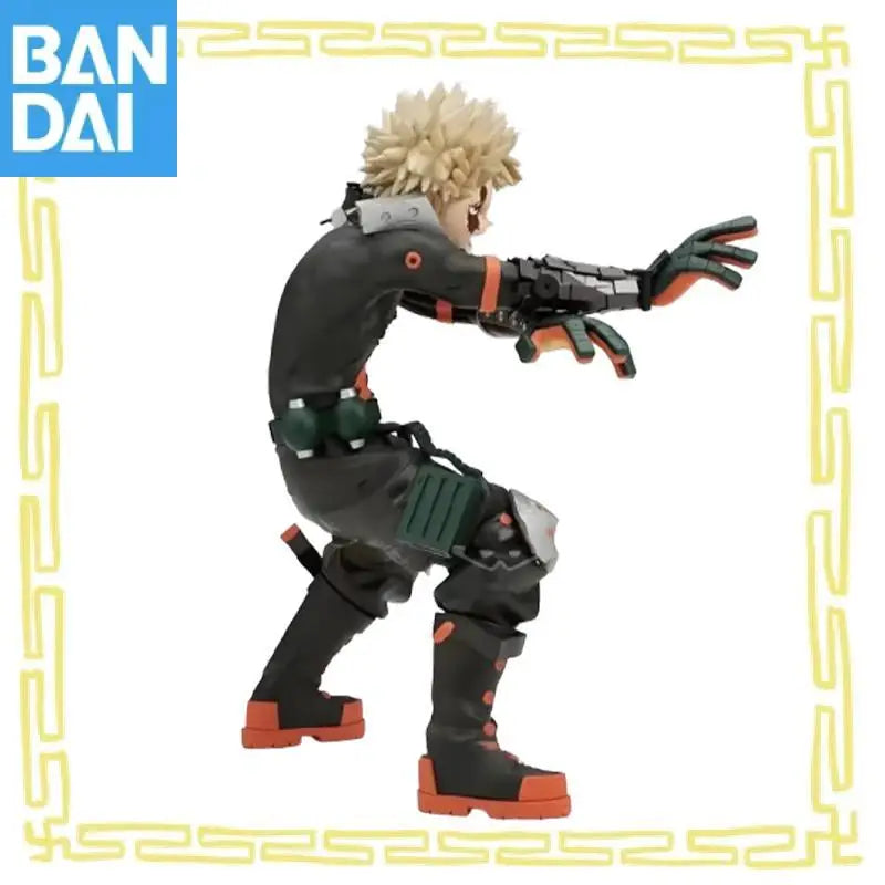 Genuine Bandai Namco Banpresto My Hero Academia Bakugo Katsuki Grandista Anime Figure Model Collector Desktop Ornament Toy Gift
