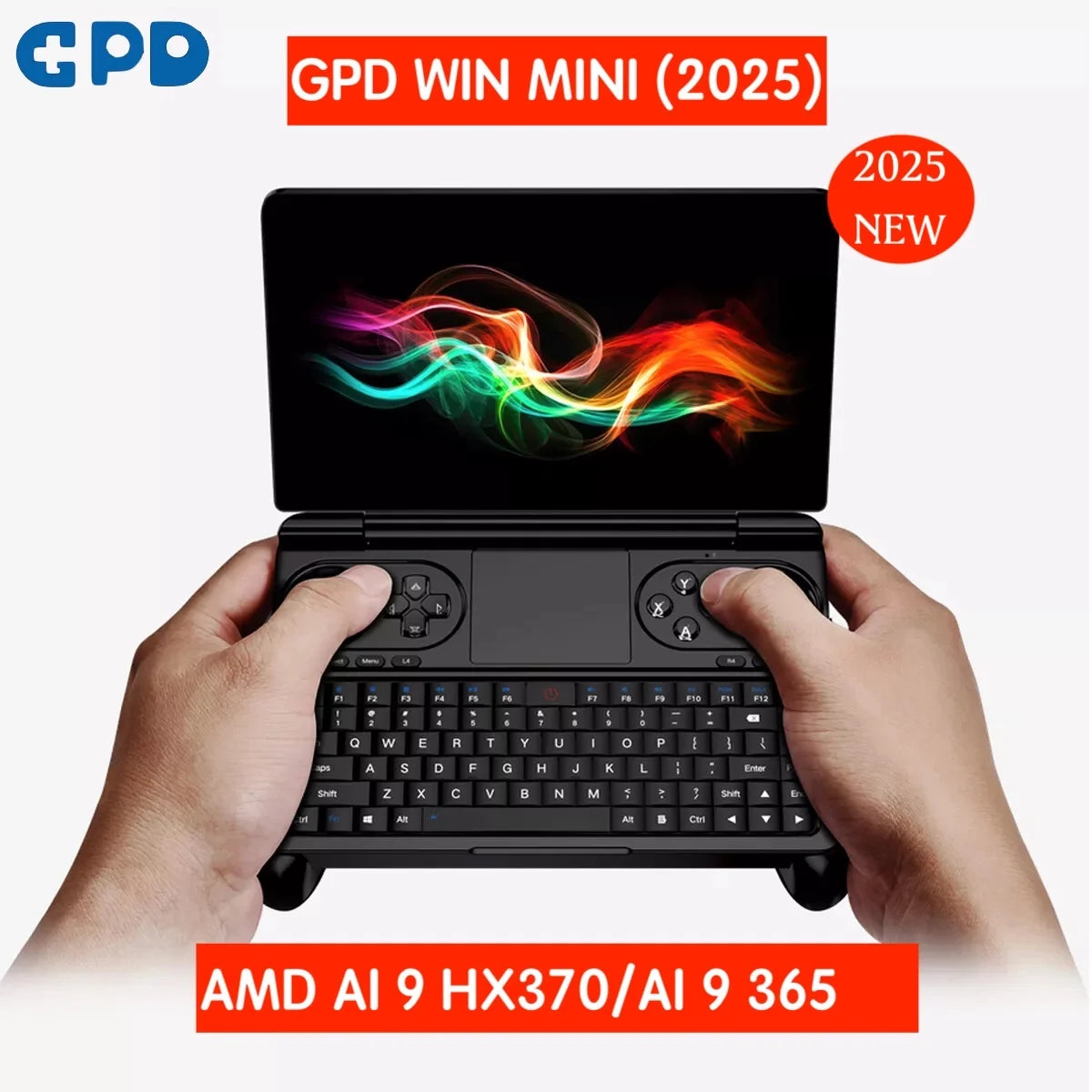 GPD Win Mini Handheld 7 inch Game Player Console AMD AI 9 HX370/8840U 64G RAM 2G SSD Mini Pocket Gaming Laptop