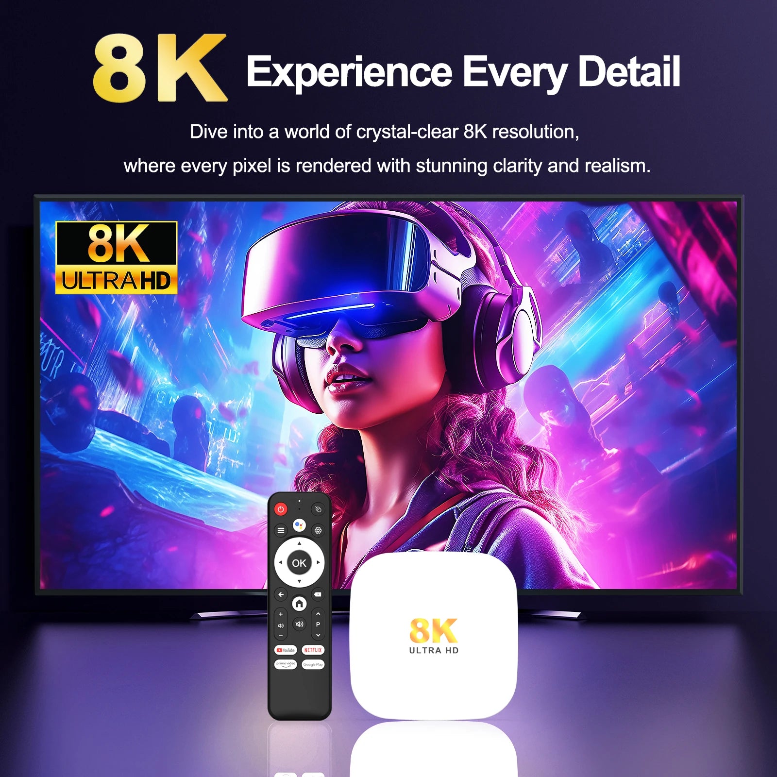Android 14 TV BOX H96 Max M2 Plus Smart TV Box Support 2.4G/5G WiFi6 Support 8K HDR Video Android TV Set Top Box