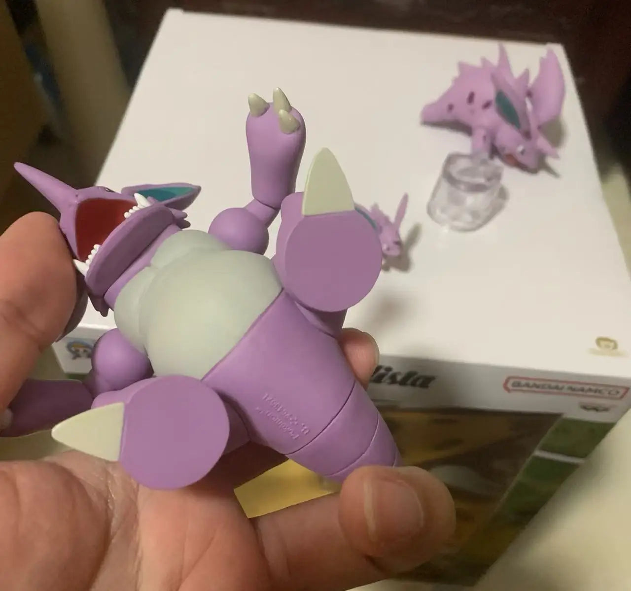 Nidoking Nidorino Nidoran Originalmaßstab Die Weltlegende der Elfen Niedliche Actionfigur Modellspielzeug