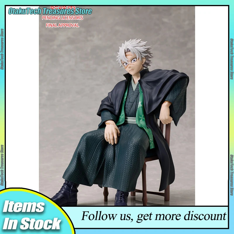 Demon Slayer Shinazugawa Sanemi 16cm Action Figures Model Iguro Obanai Anime Peripheral Collection Decoration Birthday Xmas Gift