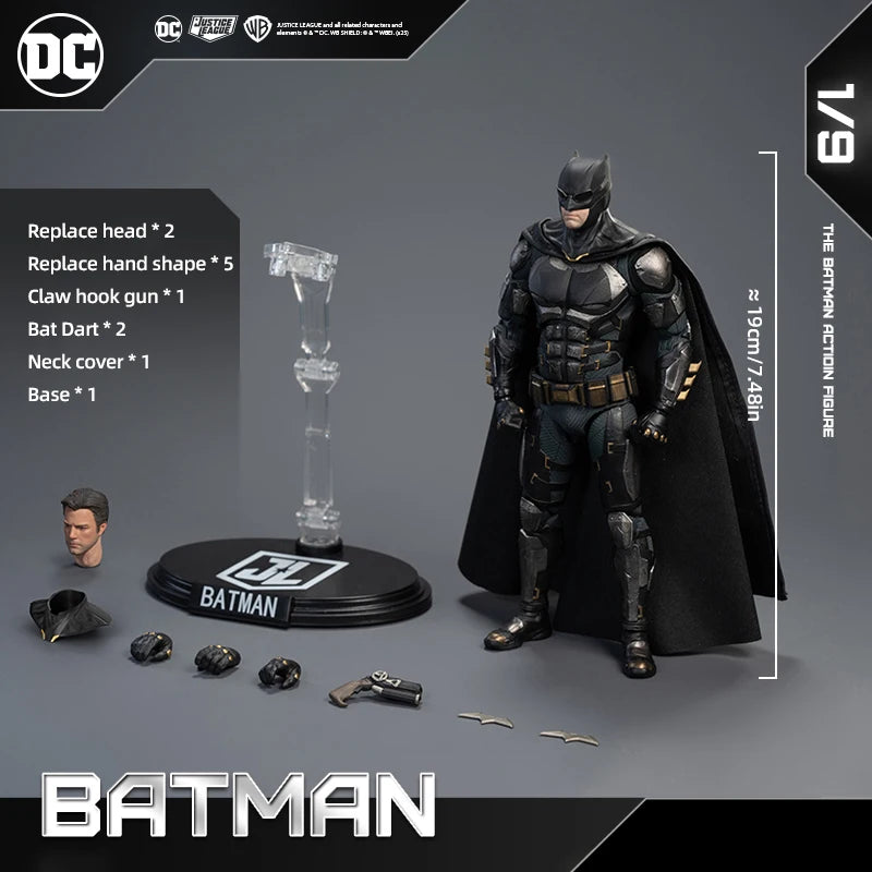 Fondjoy Batman Action Figure Justice League Tactical Batman DC Movie Characters Collectible Model PVC Model Boys Birthday Gift
