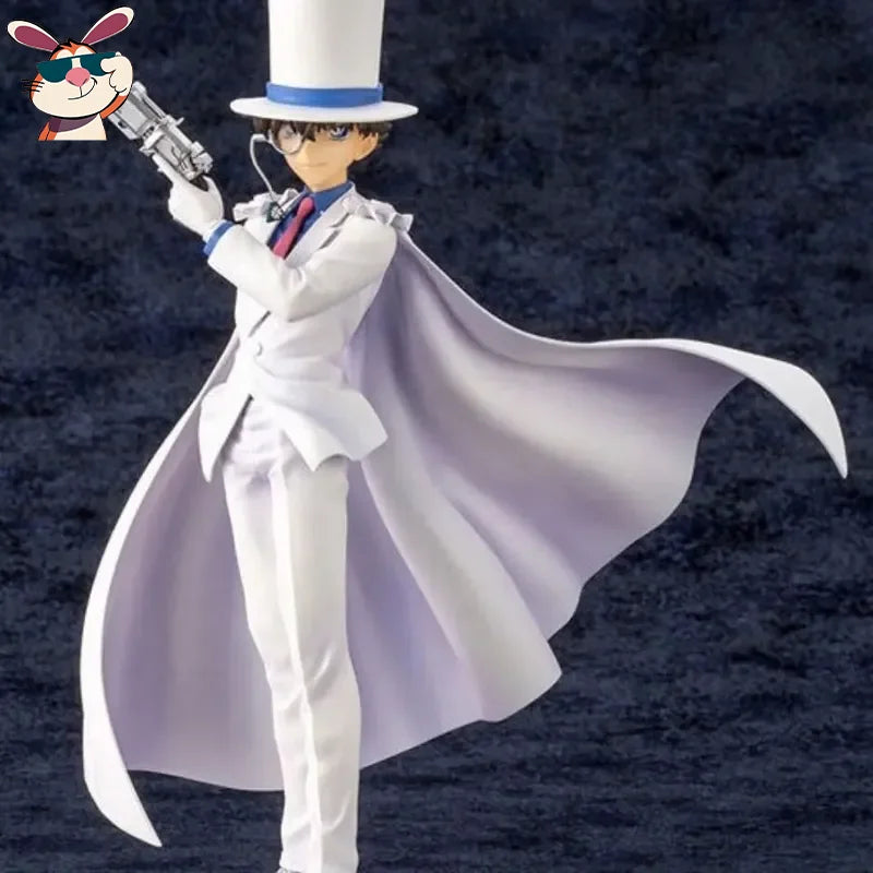 25cm Comic Series Kaito Kid Kuroba Kaito Figure Desktop Computer Case Decoration KO Model Doll Boys Trendy Toy Gifts Collectible