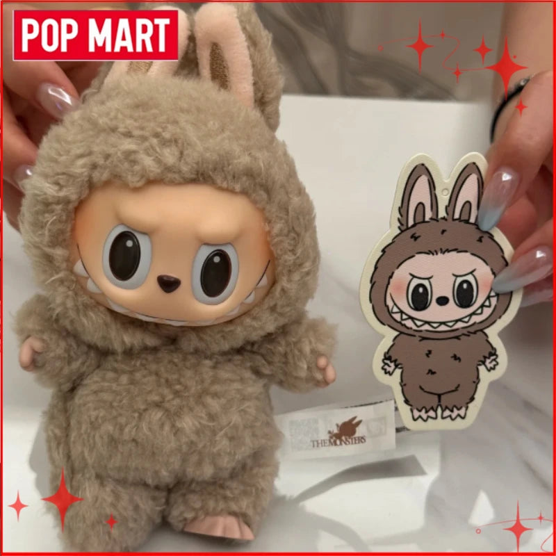 Genuine POP MART Labubu V1 V2 V3 Macarons Have A Seat Big Into Energy Coca Cola Series Vinyl Plush Pendant Blind Box Plush Toys