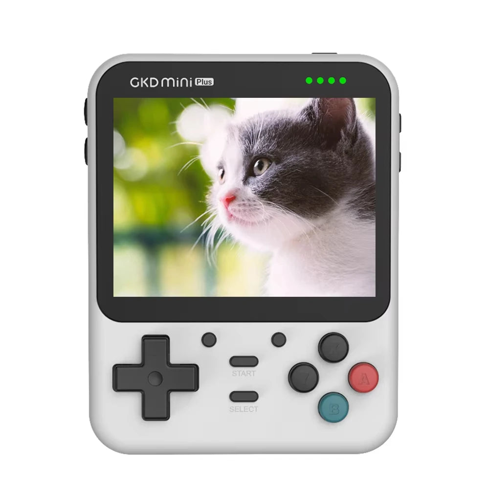 GKD Mini Plus Handheld - 3.5" IPS Retro Portable Gaming Console with WiFi/Bluetooth/OTA, GB/GBA/SNES/Genesis Emulator Support
