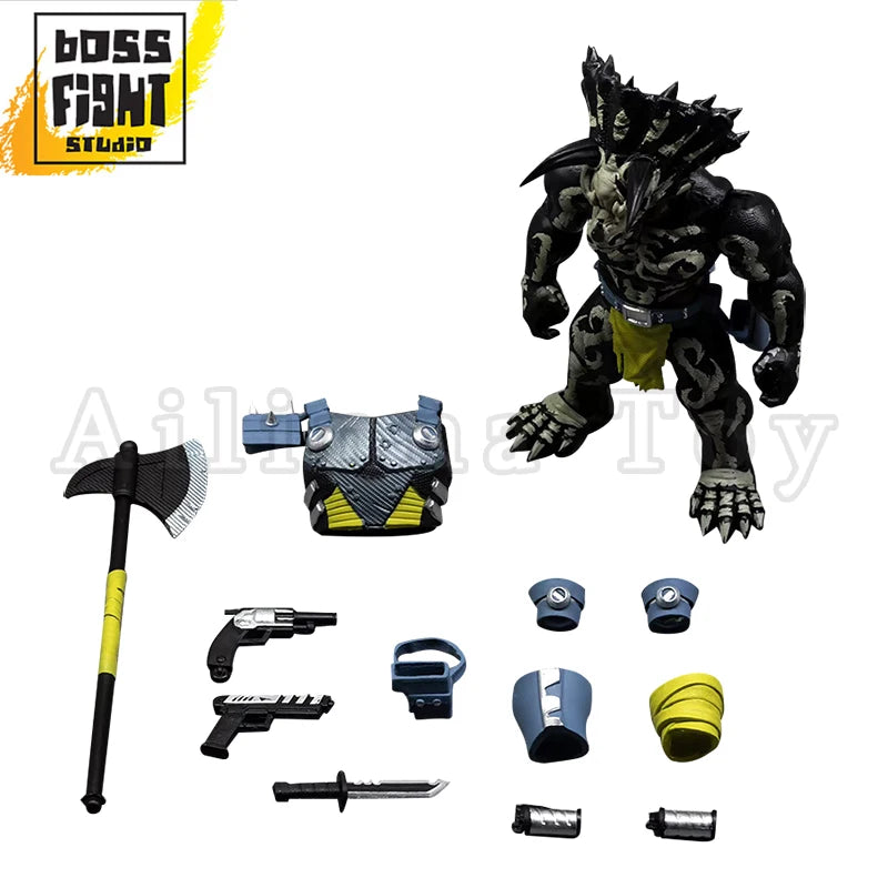 BFS 1/12 Action Figure Saurozoic Warriors Triax Skiver Staze Akiden Pava Pergia Seph Rasan Anime Gift