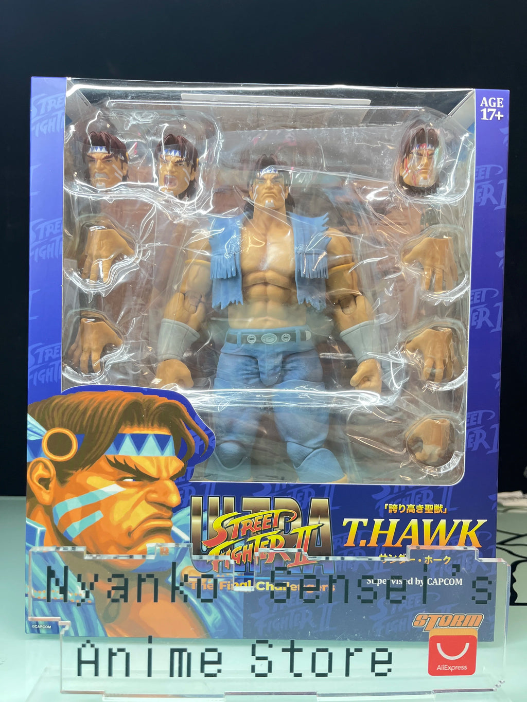 In Stock Storm Toys Ultra Street Fighter II T.Hawk The Final Challenger Action Figure Anime Model Trendy Toy Desktop Collectible