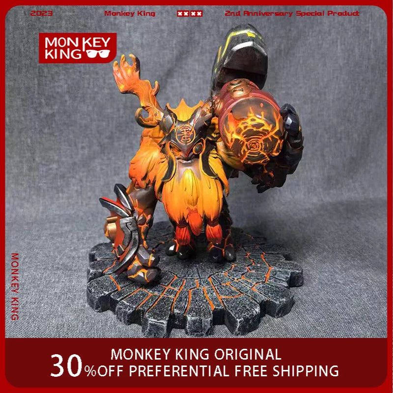 21cm DOTA2 Figure Earthshaker High-end Customization Anime Collectible Model Desktop Decorations  Holiday Gifts Children Toys