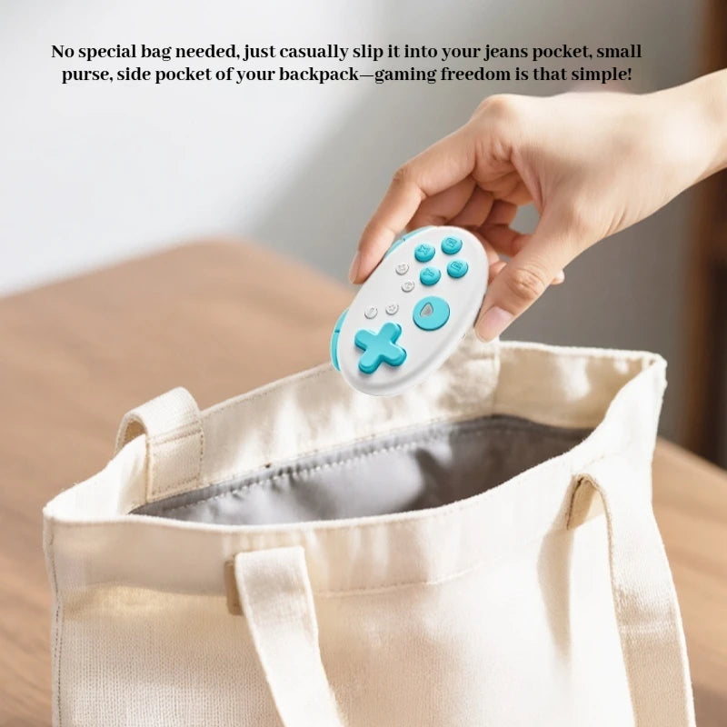 Aolion N5 Mini Game Controller Suitable For Switch2 Double Row Mischievous Kitchen Pc Computer Steam Android Ios Mobile Gamepad