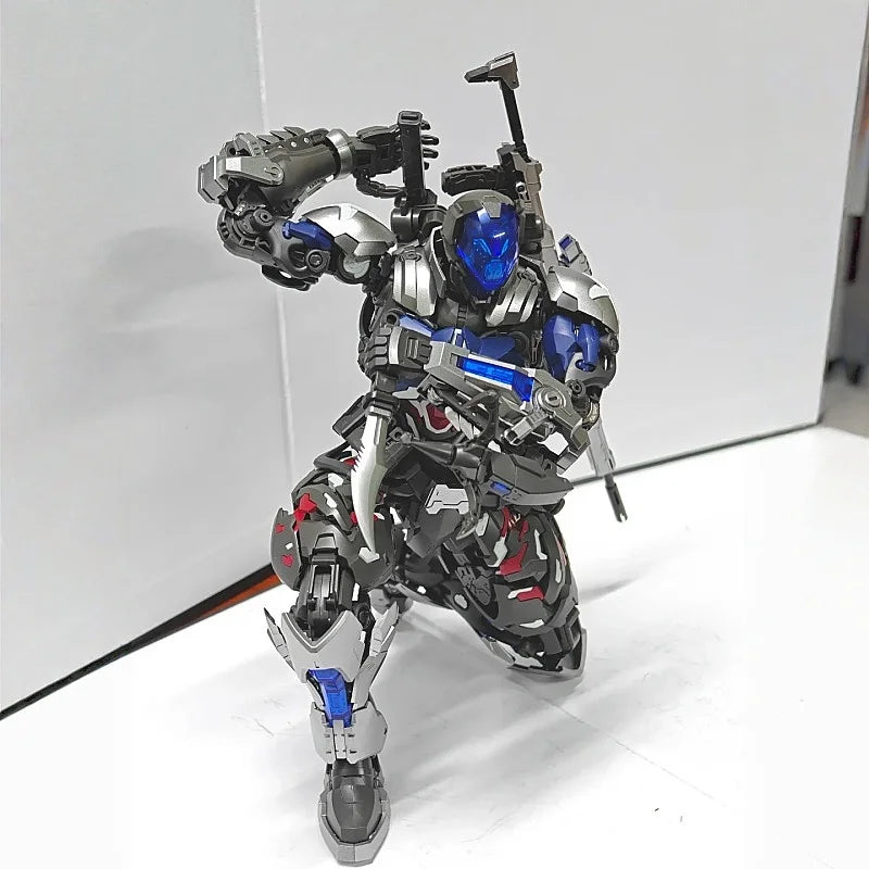 In Stock Yuanye Culture Batman Arkham Knight Assembly Model Kit High Quality Collectible Action Figure Model Gifts