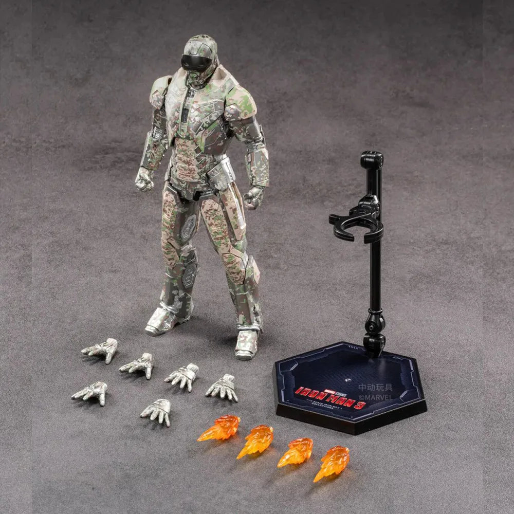 Marvel Comics Genuine Mk27 Disco Mk23 Iron Man Movable Model Collection Hand-Made Ornaments Toy Boy Birthday Christmas Gift