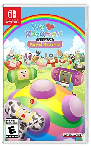 Nintendo Switch - WE LOVE KATAMARI REROLL + ROYAL REVERIE -US version- Games Cartridge Physical Card