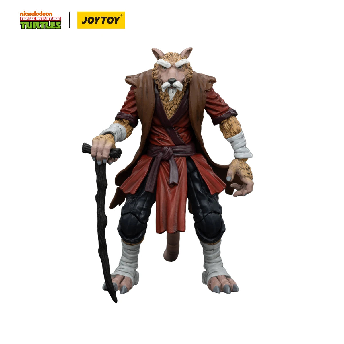 【JOYTOY】TMNT-April O'Neil Splinter 2PCS 1/18 Action Figure Toys