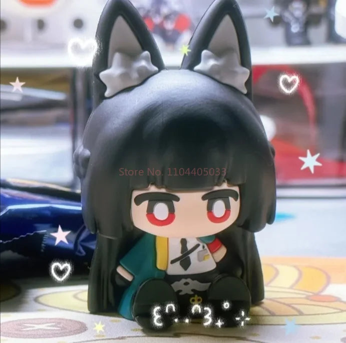Hot Presale Zenless Zone Zero Ellen Joe Hoshimi Miyabi Asaba Harumasa Cosplay Anime Q Version Model Ornament Desktop Decoration