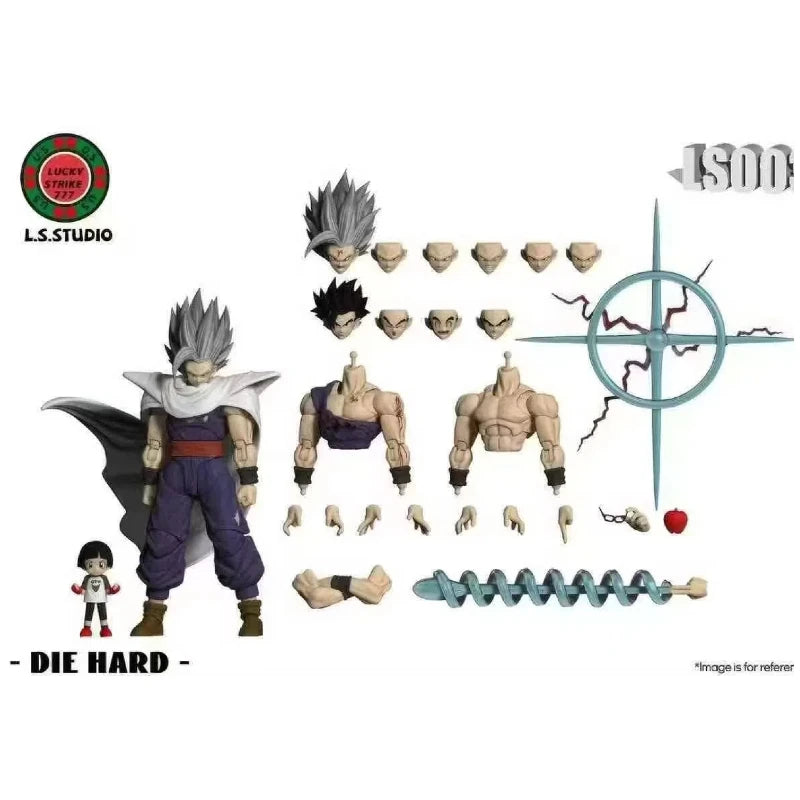 Ls L.S.Studio Dragon Ball Super: Super Hero Beast Gohan Son Gohan Figure Dragon Ball  Anime Action Figures Model Collection Toys