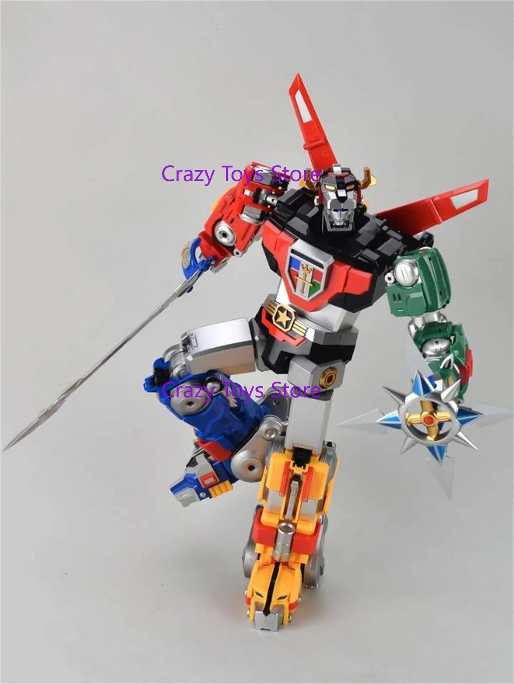 【IN STOCK】Transformation MC Muscle Bear Beast Lion King Golion Alloy Metal Voltron Defender Action Figure