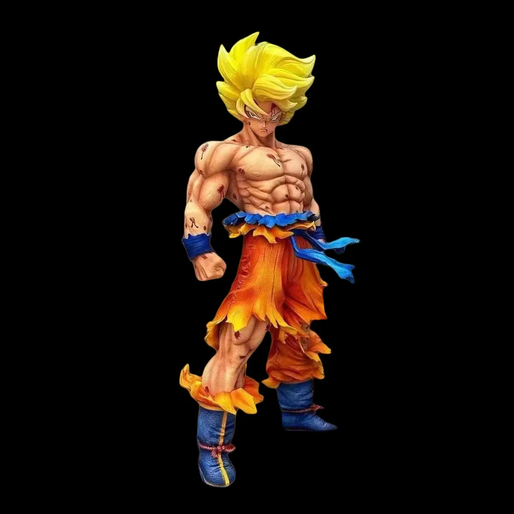 Hot 30cm Dragon Ball Figure Son Goku Figurine Super Saiyan Goku Anime Statue Collection Dragon Ball Model Toy Kid Halloween Gift
