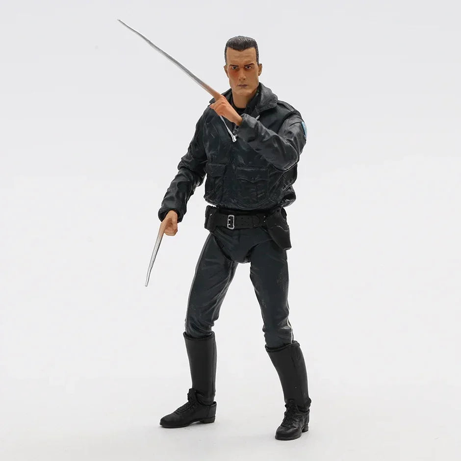 NECA T-1000 Motorcycle Cop Terminator 2 Judgement Day Collector's 7" Scale Action Figure