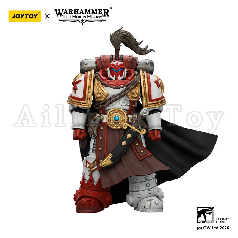 [Pre-Order]JOYTOY 1/18 Action Figure 40K White Scars Qin Xa Hibou Khan Contemptor Dreadnought Anime Model Collection Toy