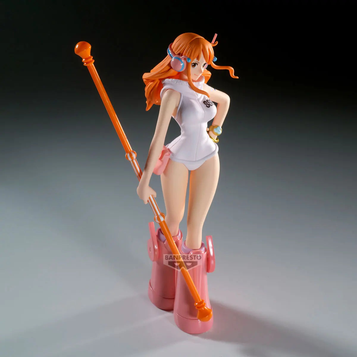 In Stock BANDAI Banpresto "One Piece" The Shukko NAMI ver.EGGHEAD 16cm Bishoujo Doll Original Collectible Anime Figure Model Toy