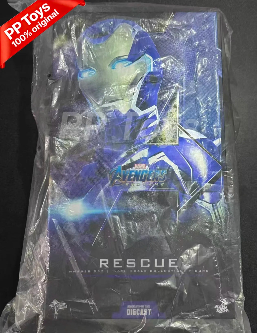 In Stock Genuine  HT MMS538D32 Marvel Avengers 4 Little Chili MK49 Action Figure Model Toys