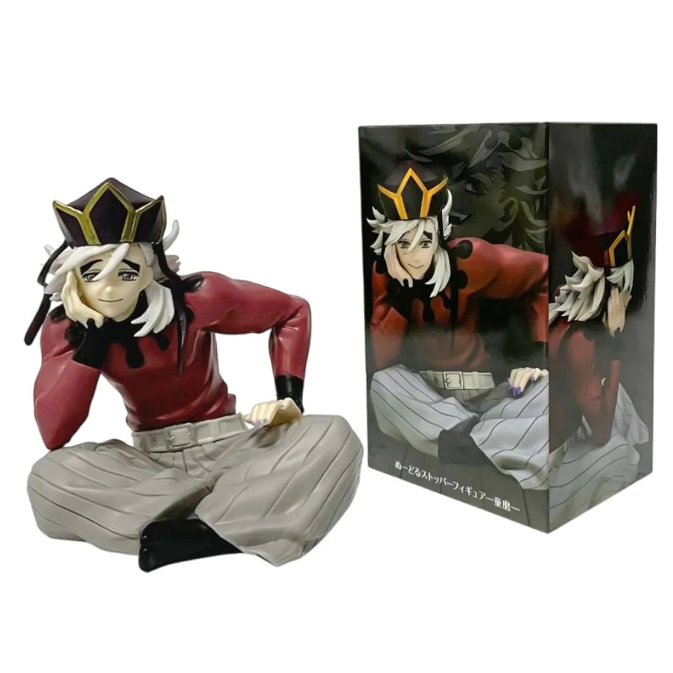 Anime Demon Slayer Kimetsu No Yaiba Doma Noodle Stopper Figure PVC Model Collection Action Figurine Gift  FuRyu Christmas Gift