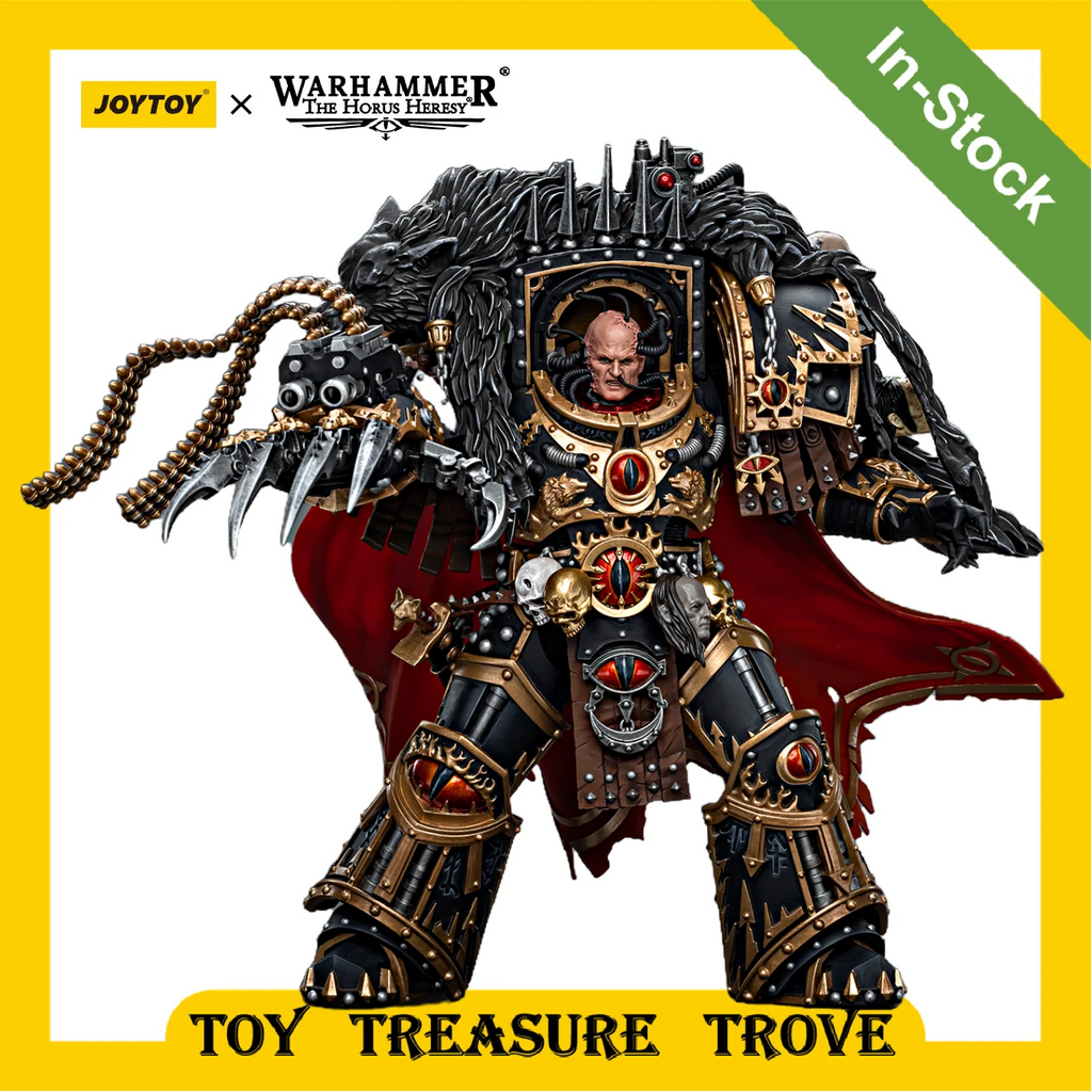 [AUF LAGER] JOYTOY Warhammer 30k 1/18 Actionfiguren Sons of Horus Warmaster Horus Primarch der XVIth Legion Anime Figur