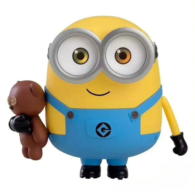 GSC Clay Man Minion Big Eye Cute Bob Moving Q Version Doll Toys ln stock