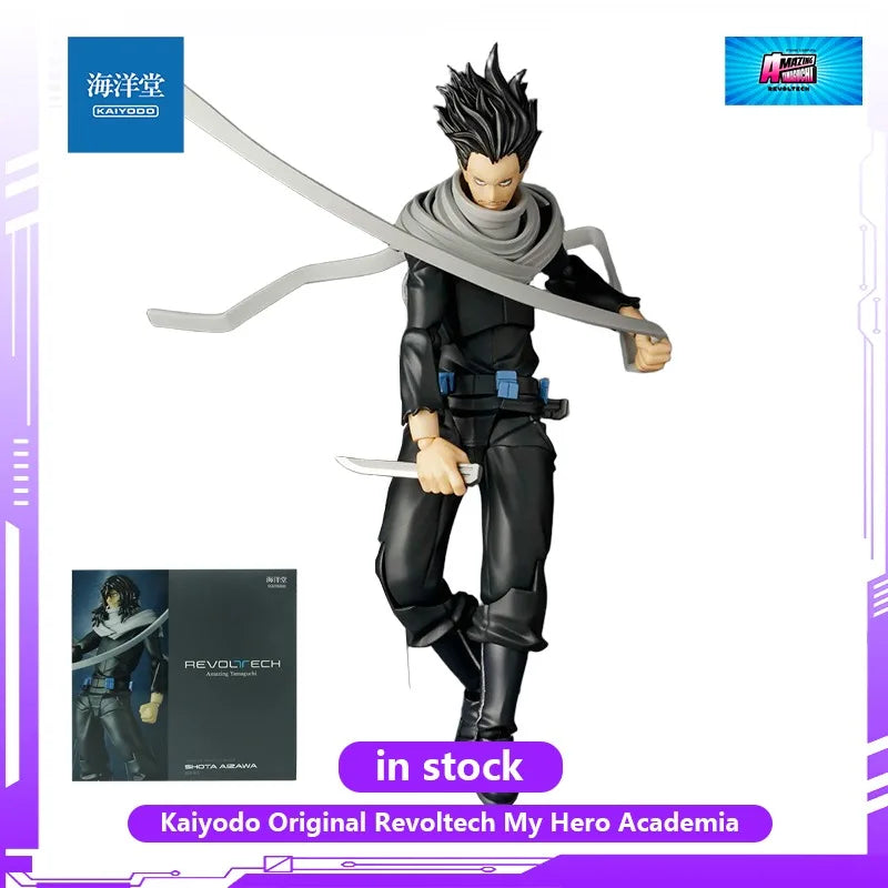 Kaiyodo Original Revoltech My Hero Academia Anime Action Figures Toys for Boys/Girls Collectible Model Ornaments Christmas Gift