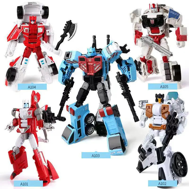 HZX Defensor H901 Transformation Toys Robot 5IN1 Combiner Superion Bruticus Devastator Deformation Action Figure