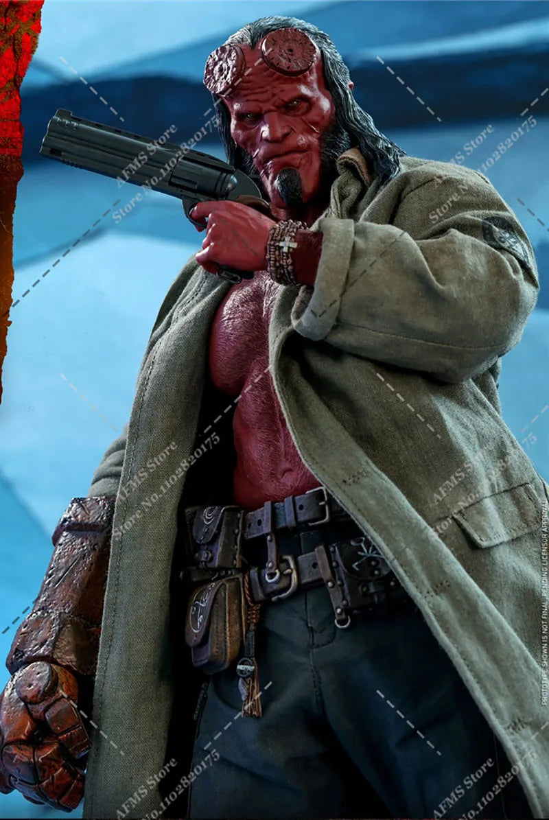 Original HOTTOYS MMS527 1/6 Scale Collectible Figure Hellboy Supernatural Investigator 12Inch Men Soldier Action Figure Model