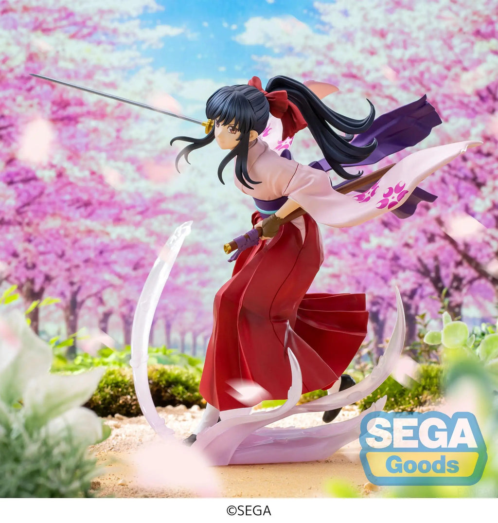 Genuine Sega Luminasta Sakura Wars Anime Sakura Shinguji PVC Action Figure Sega Model Figurine Toys For Otaku