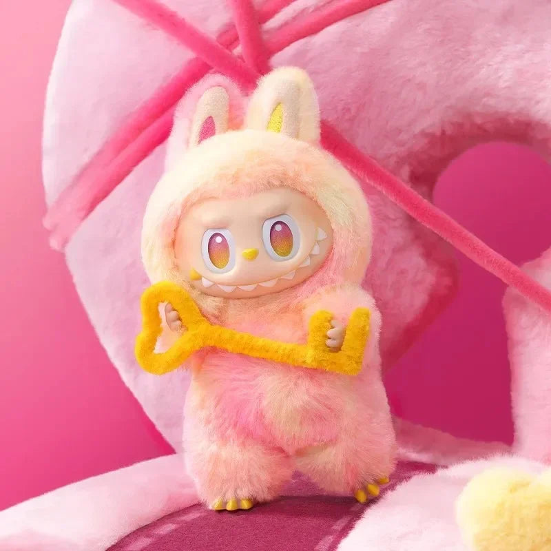 POP MART Labubu THE MONSTERS Big into Energy Series - винилова плюшена висулка, мистериозна кутия, чанта Guess, играчки, кукла, сладка аниме фигурка