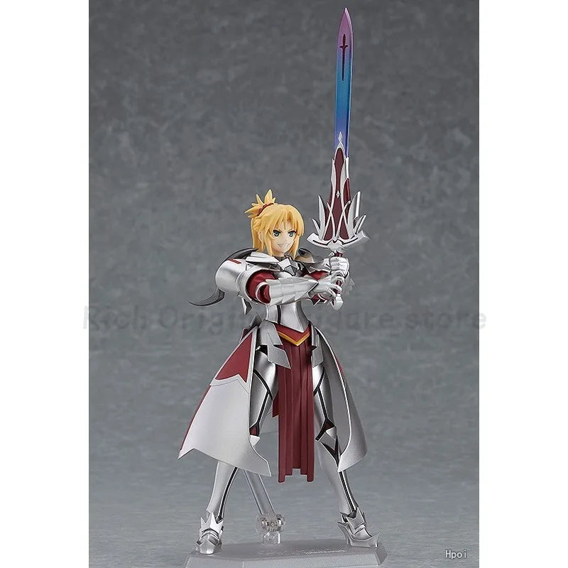 【Auf Lager】Original Max Factory Fate/Apocrypha Figma #414 Mordred, Schwertkämpfer des Roten Platzes (Saber), Anime-Actionfigur im Maßstab 1:12